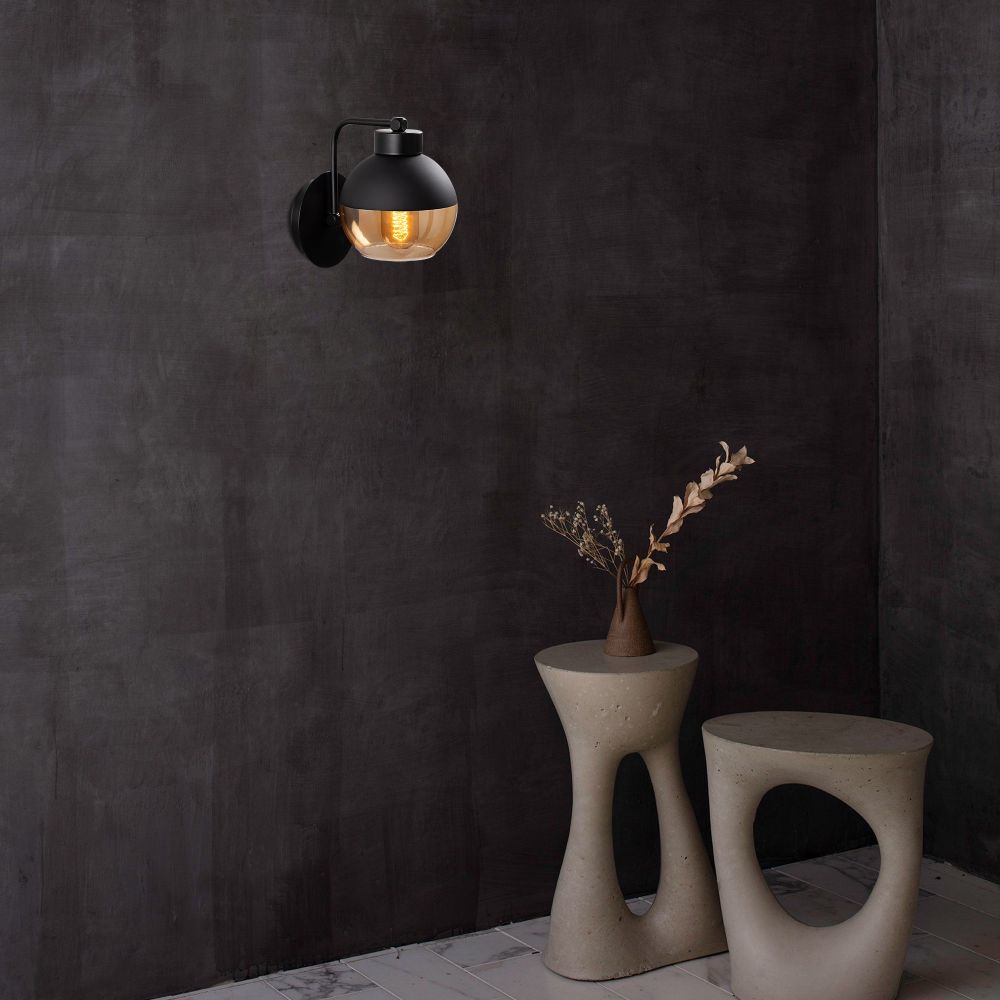 Anı - N-376 Crna Zidna Lampa slika 1