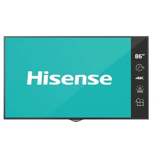 HISENSE 86 inča 86BM66AE 4K UHD 500 nita Digital Signage Display - 24/7 Operation slika 2