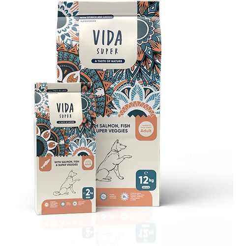 Vida Super Adult Medium i Large Losos, Riba i Povrće, hrana za pse 12 kg slika 1