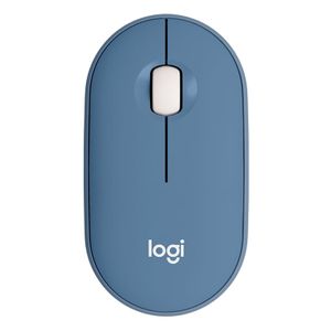Logitech Pebble M350 Wireless Mouse - Blueberry