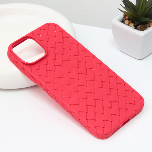 Maska Weave case za iPhone 14 6.1 crvena slika 1