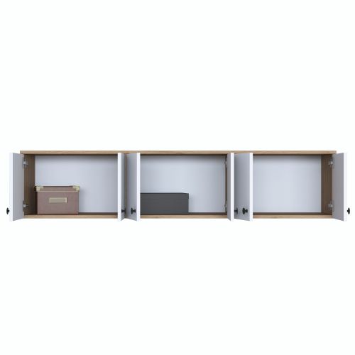 EA103 - 2387 WalnutWhite Multi Purpose Cabinet slika 9