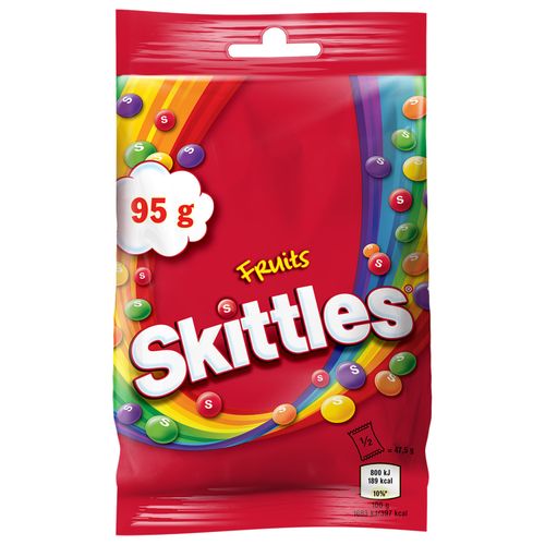 Skittles vrećica Fruits 95g slika 1