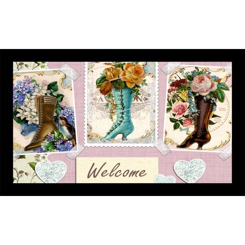 Deco Otirač PVC, Flower Boots slika 2