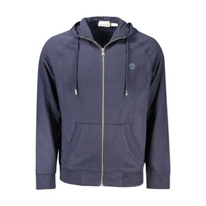 TIMBERLAND MEN'S ZIP-UP SWEATSHIRT BLUE