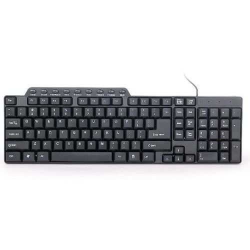 KB-UM-104 Gembird Multimedijalna tastatura US layout black USB slika 3