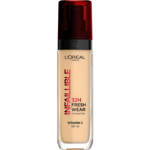 L'Oreal Paris Infaillible 32H Fresh Wear tečni puder 125 Natural Rose slika 1