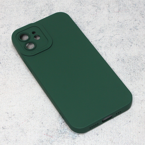 Torbica Silikon Pro Camera za iPhone 12 6.1 tamno zelena slika 1