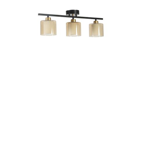 Yeni Nomi 3 Lü Siyah Bal Camlı Avize Black
Amber Chandelier slika 2