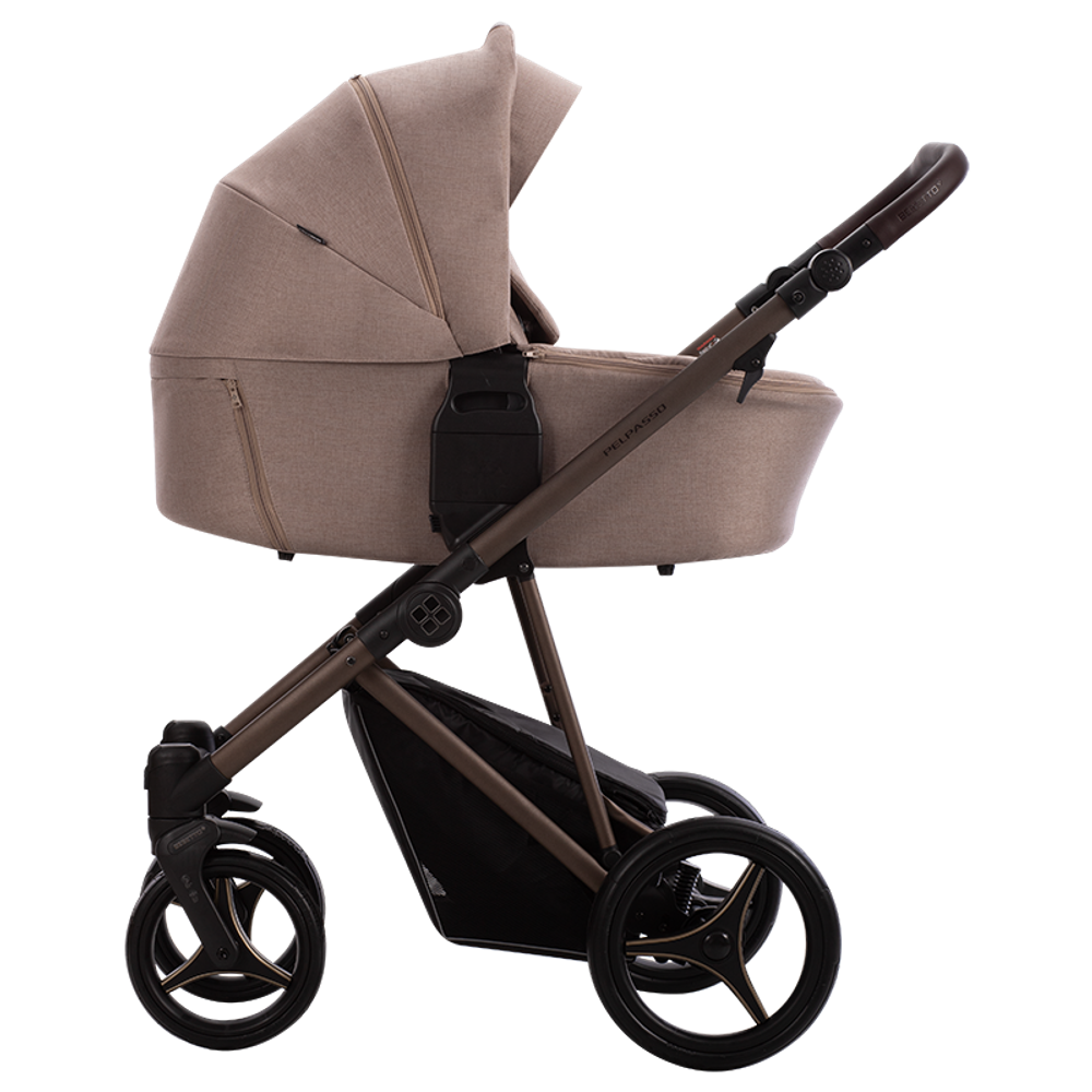 Bebetto Kolica za bebe Pelpasso - Set 2U1 02 Choco slika 1