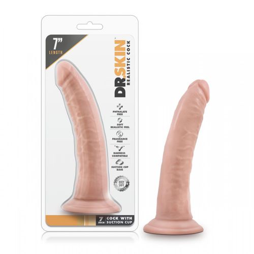 Dildo Dr. Skin - Realistisch, 18 cm, boja kože slika 7