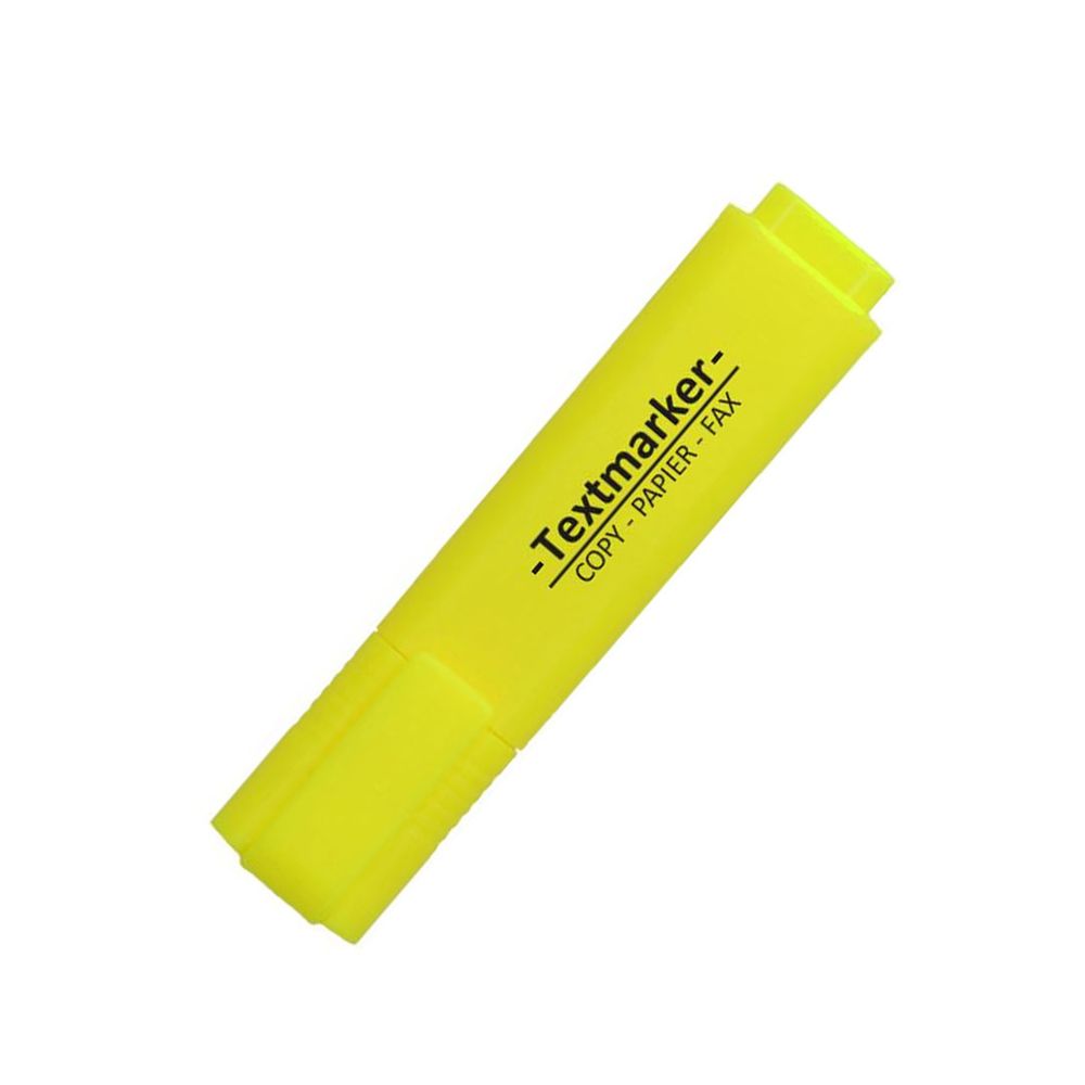 Textmarker kosi vrh, 408213, neon žuta slika 1