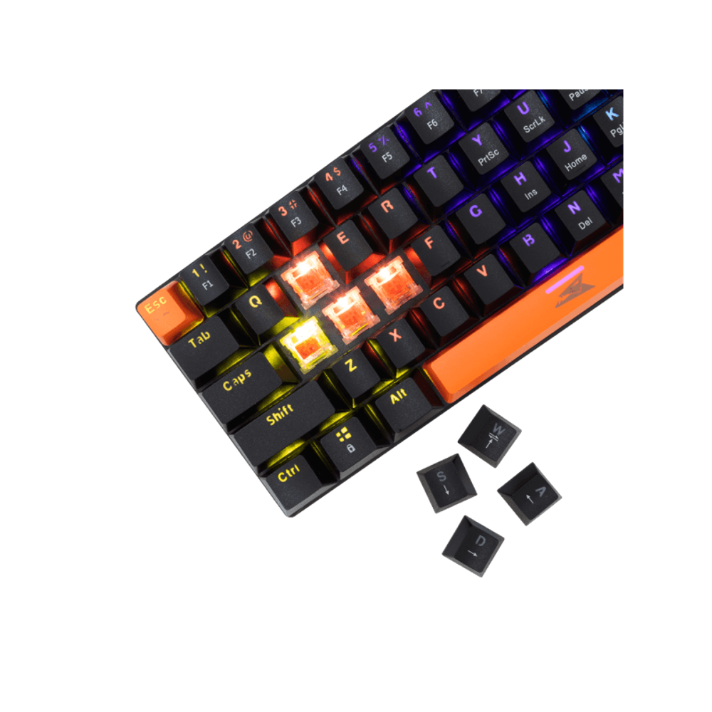 Baracuda Mehanička tastatura BGK-03111 DOLPHIN / US, crveni prekidači slika 4