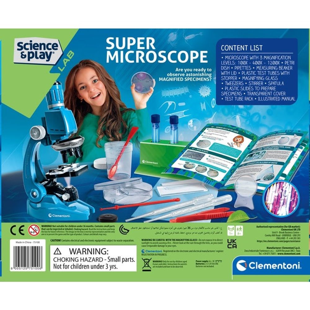 Clementoni CL75100 Science & Play Mikroskop 1200x slika 5
