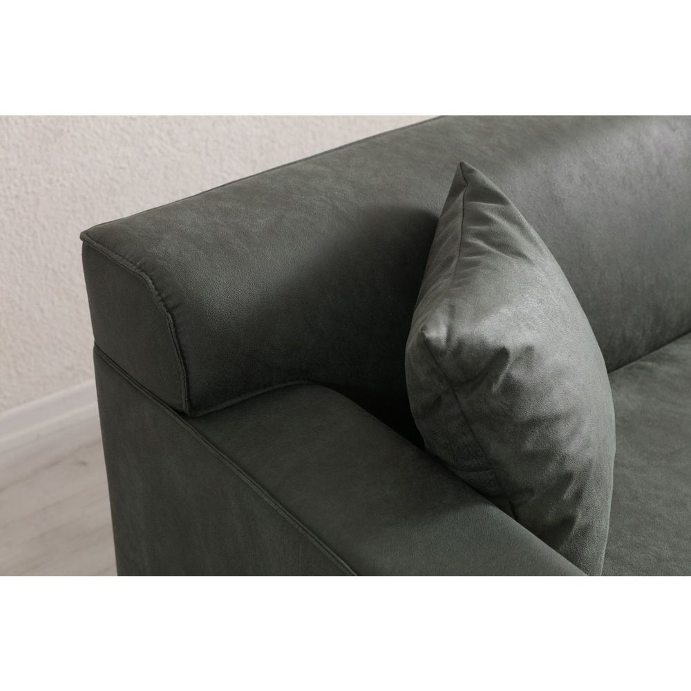 Sofa za 3 osobe New Petra - zelena boja slika 4