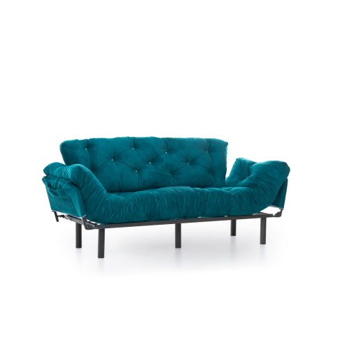 Atelier Del Sofa Trosjed na razvlačenje, Petrol Green, Nitta Triple - Petrol Green slika 11