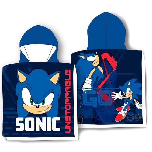 Sonic The Hedgehog Pamučni Pončo Ručnik slika 1