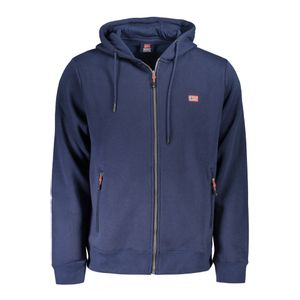 NORWAY 1963 MEN'S BLUE ZIP-UP SWEATSHIRT