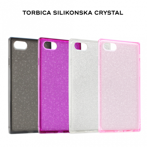Torbica silikonska Crystal za iPhone 11 Pro Max 6.5 crna slika 1
