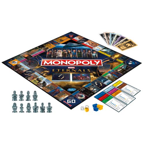 HASBRO GAMING: MONOPOLY MARVEL ETERNALS EDITION slika 3