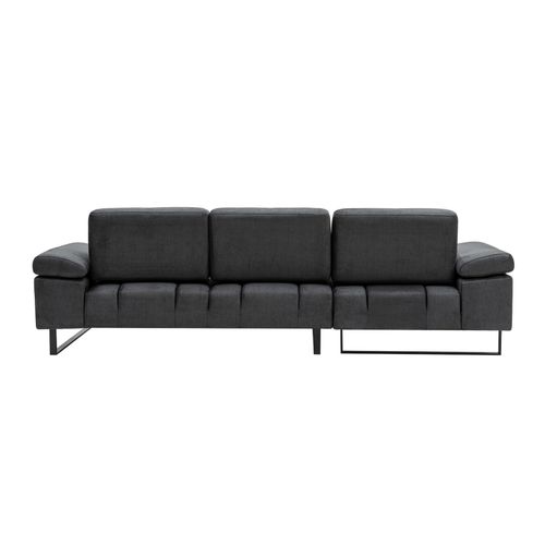 Atelier Del Sofa Kutna garnitura, Antracit, Mustang Large Left - Anthracite slika 10