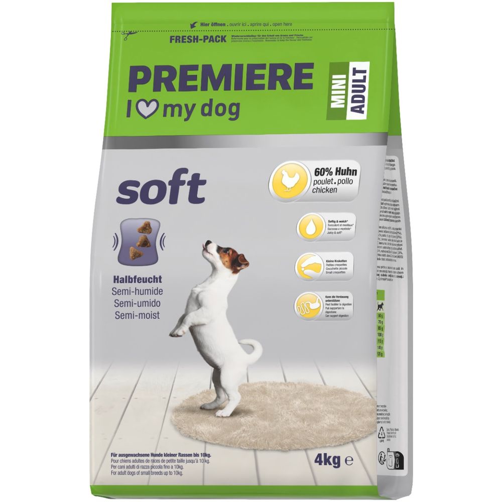 Premiere Soft Mini Adult piletina 4 kg slika 1