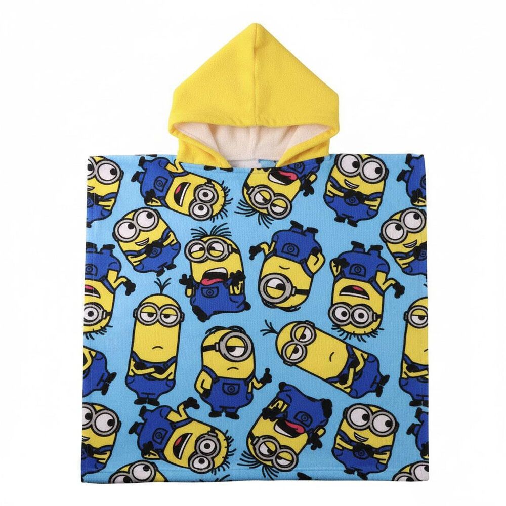 Pončo ručnik Minions od mikrovlakana slika 1