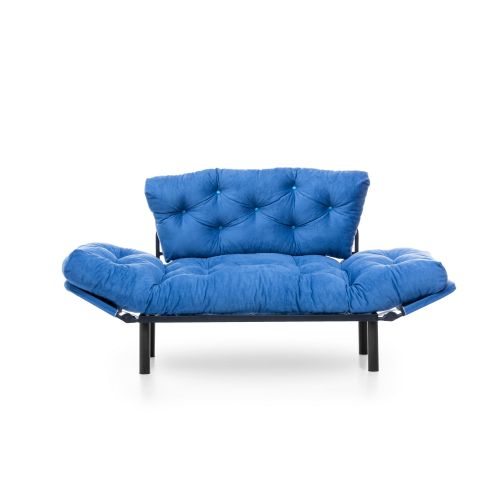 Atelier Del Sofa Dvosjed na razvlačenje NITTA plava , Nitta - Blue slika 11