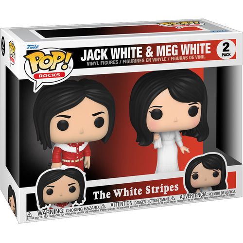 POP pack 2 figures The White Stripes Jack White and Meg White slika 3