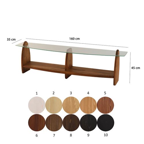 Surf - Chesnut, Transparent Chesnut
Transparent TV Stand slika 9