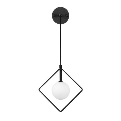 Geometri - 11120 Black
White Wall Lamp slika 5