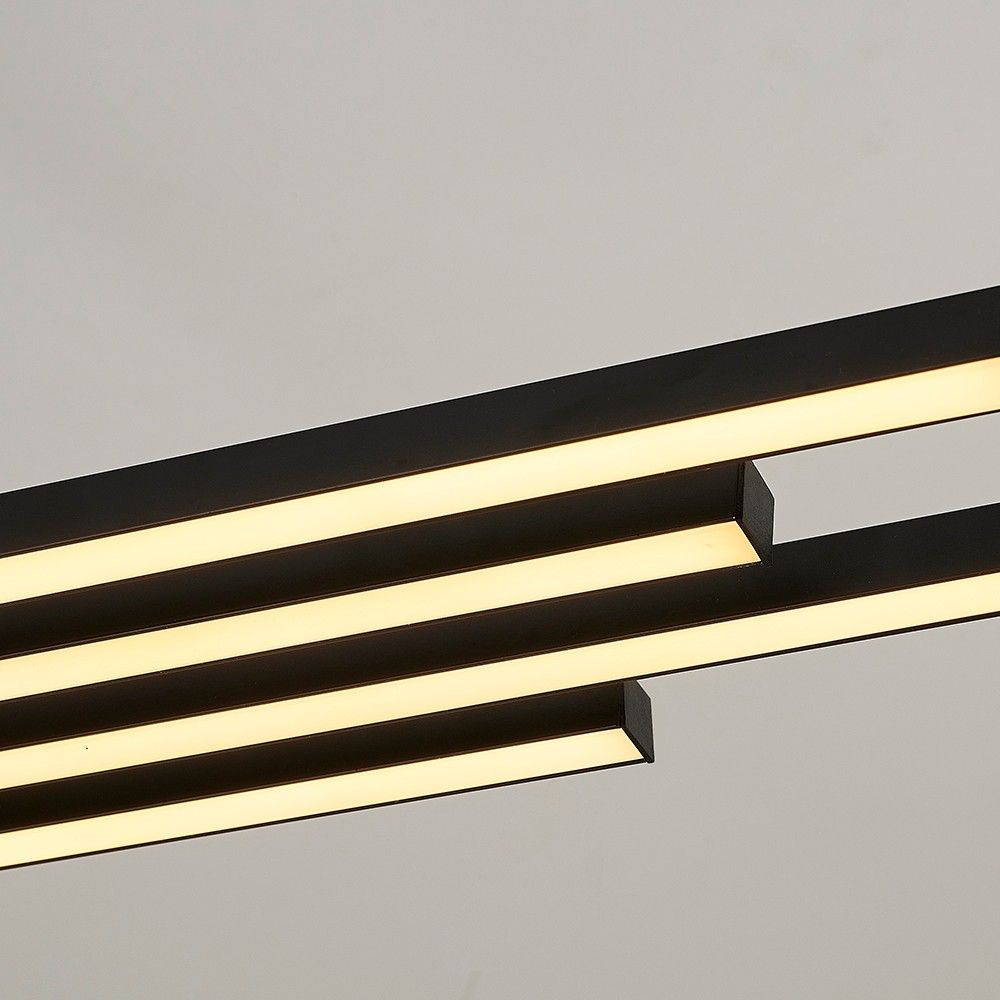 Luster Crni L1250 - Moderni LED Luster slika 3