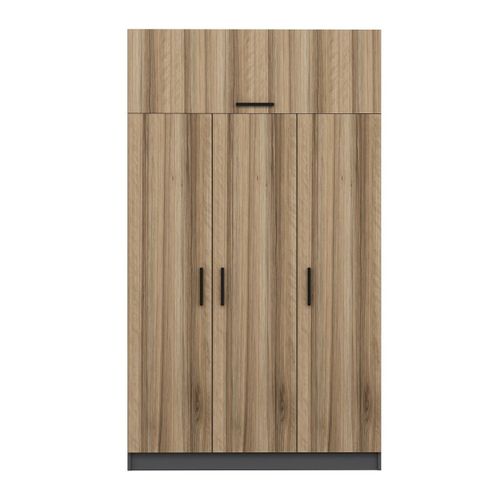 Woody Fashion Garderoba, Minar 3 Kapak 2 Çekmece 255 - Dore, Anthracite slika 5