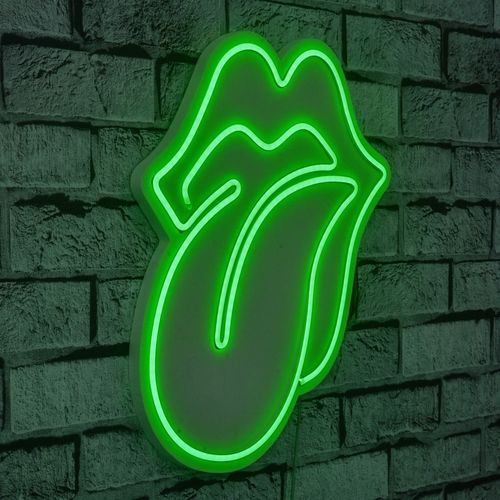 Wallity Ukrasna plastična LED rasvjeta, The Rolling Stones - Green slika 10