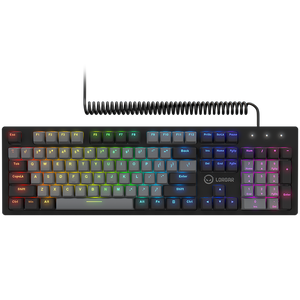 LORGAR Azar 514, žičana mehanička gaming tastatura, RGB 