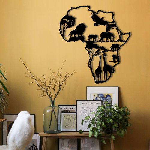 Wallity Metalna zidna dekoracija African 2 slika 3