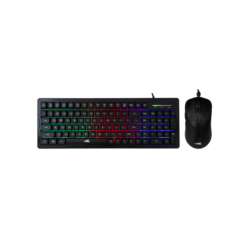 Baracuda Tastatura + miš BGC-011 ORCA / COMBO, crna slika 1