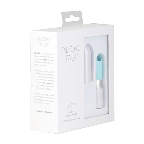 Pillow Talk - Lusty Luxurious Flickering Massager Teal slika 4