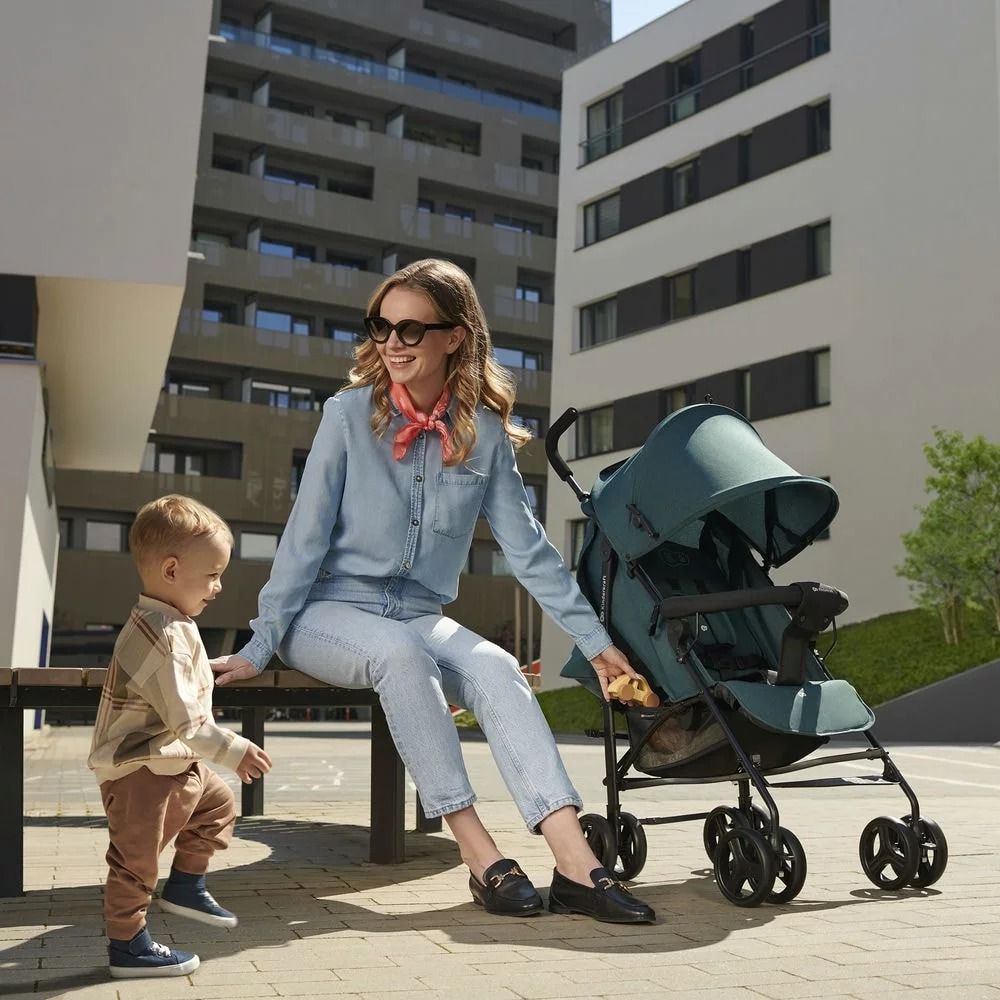 Kinderkraft Kišobran kolica TIK Green Forest slika 7