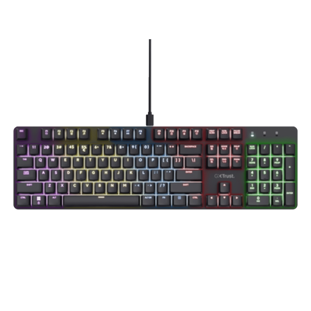 Trust GXT 871 Zora mehanička gaming tastatura, US layout slika 4