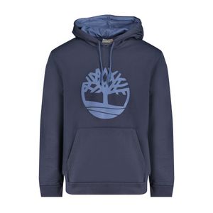 TIMBERLAND MEN'S BLUE ZIP-UP SWEATSHIRT