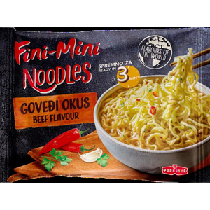 Podravka Fini Mini Noodles Goveđi okus 75g