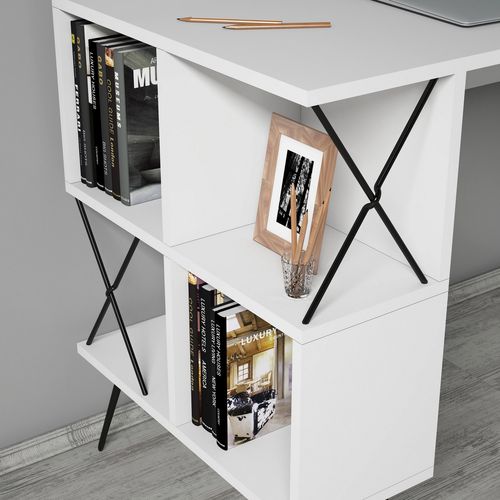 Extra 2 - White White
Black Study Desk slika 3