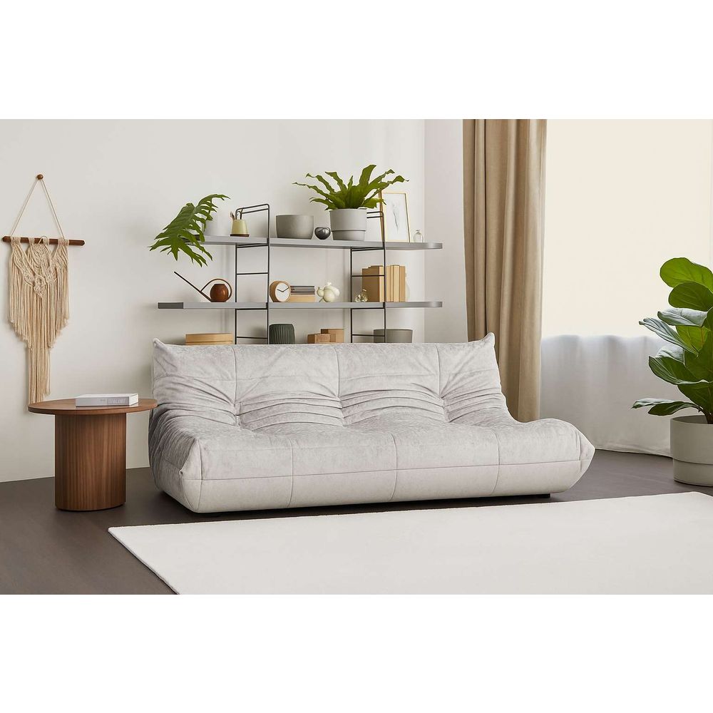 3-Sjedalna Sofa Bocek - Bijela slika 2