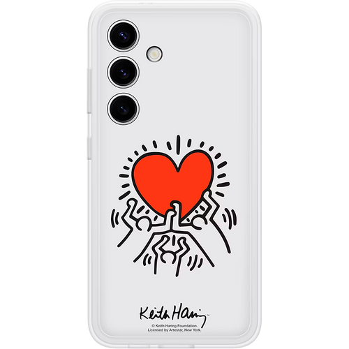 Samsung Galaxy S24 Flipsuit Case White (includes White Keith Haring plate) slika 1