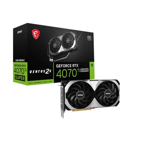 MSI nVidia GeForce RTX 4070 Ti 16GB 256bit RTX 4070 Ti SUPER 16G VENTUS 2X OC slika 1