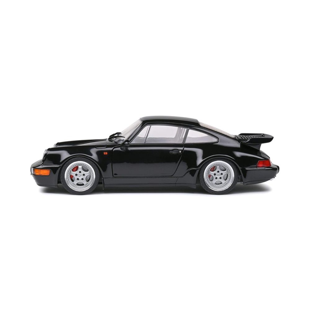Solido Porsche 911 (964) Turbo - Black- 1993 1:18 slika 9