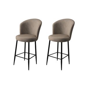 Fora - Cappuccino, Black Cappuccino
Black Bar Stool Set (2 Pieces)