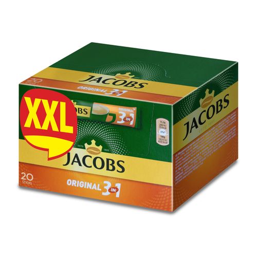 Jacobs kava 3U1 XXL promo 20 komada x 15,20g slika 1