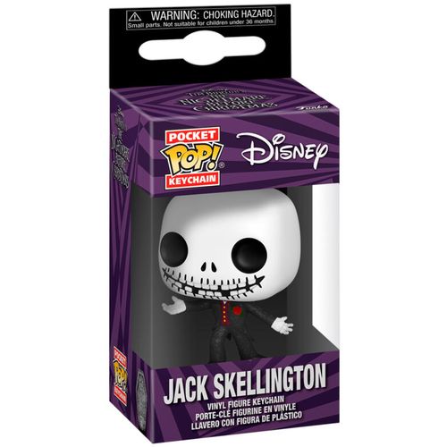 Pocket POP Keychain Nightmare Before Christmas 30th Anniversary Jack Skellington slika 2